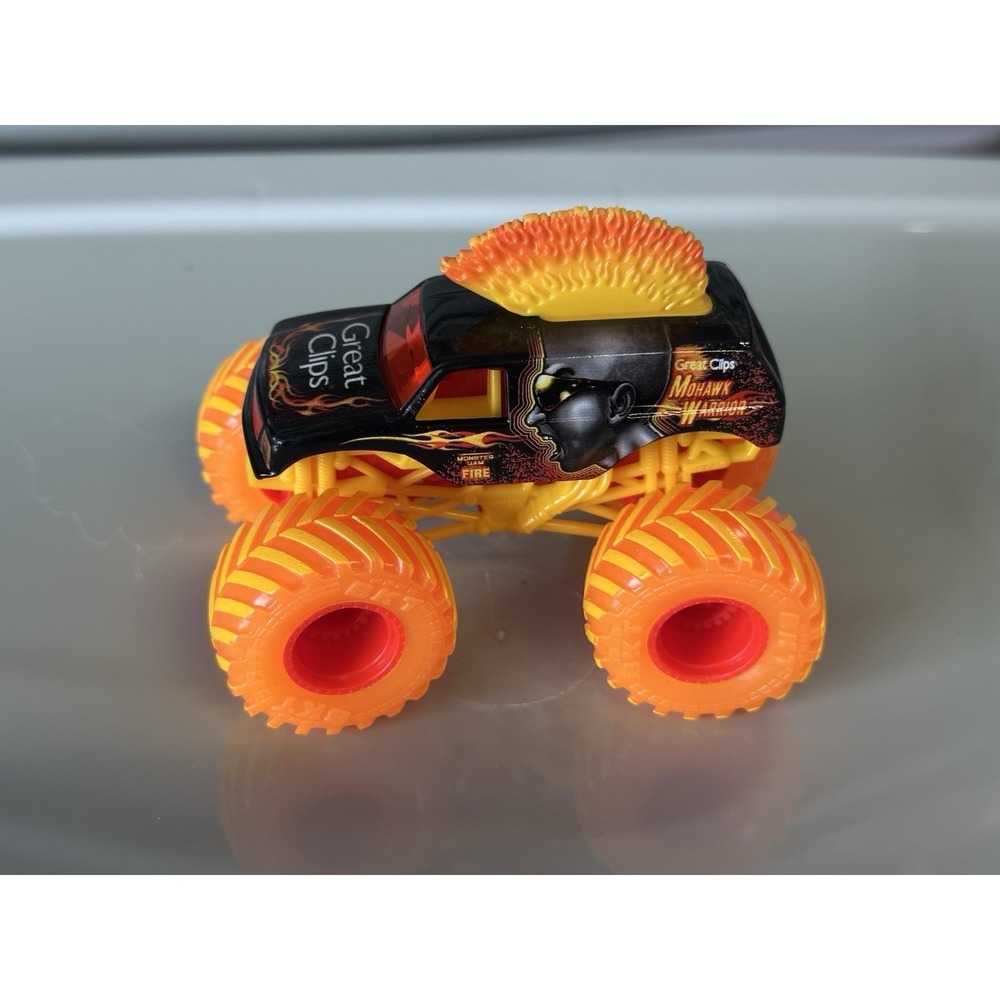 Spin Master Monster Jam Fire & Ice Mohawk Warrior Truck New 1:64